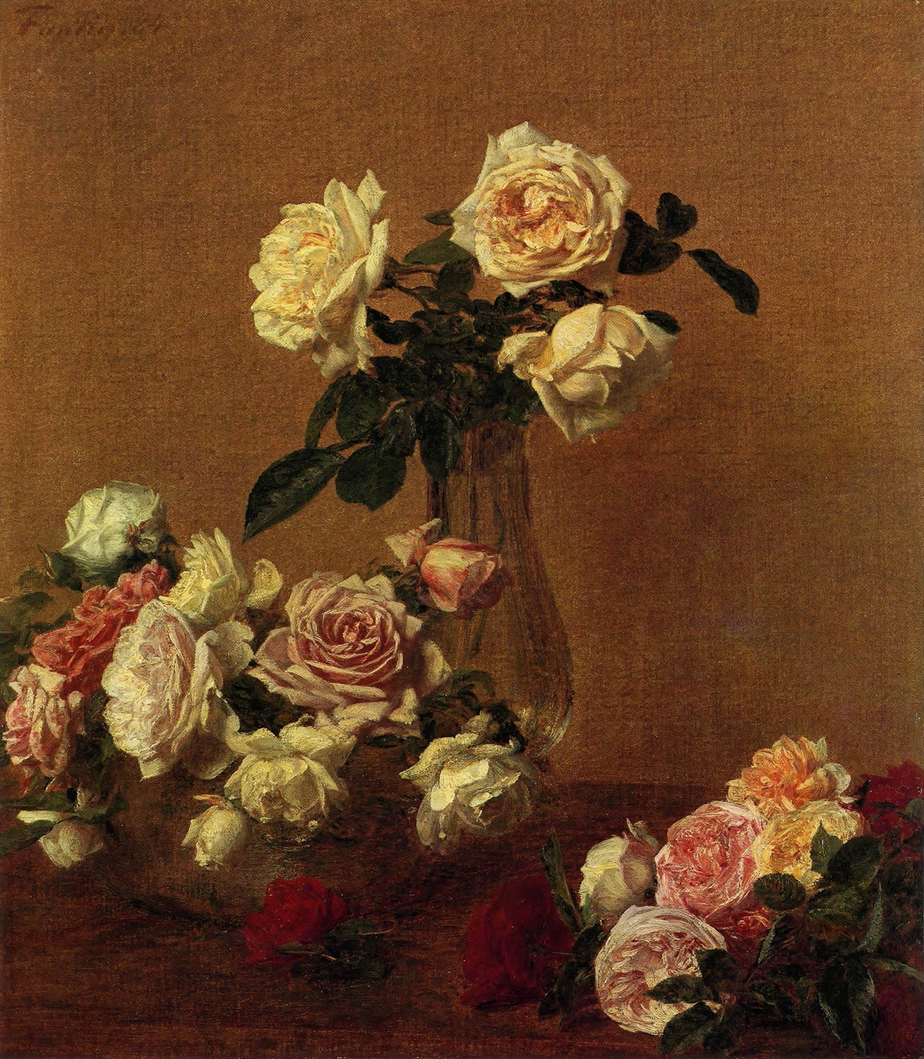Henri Fantin-Latour - Roses 1884