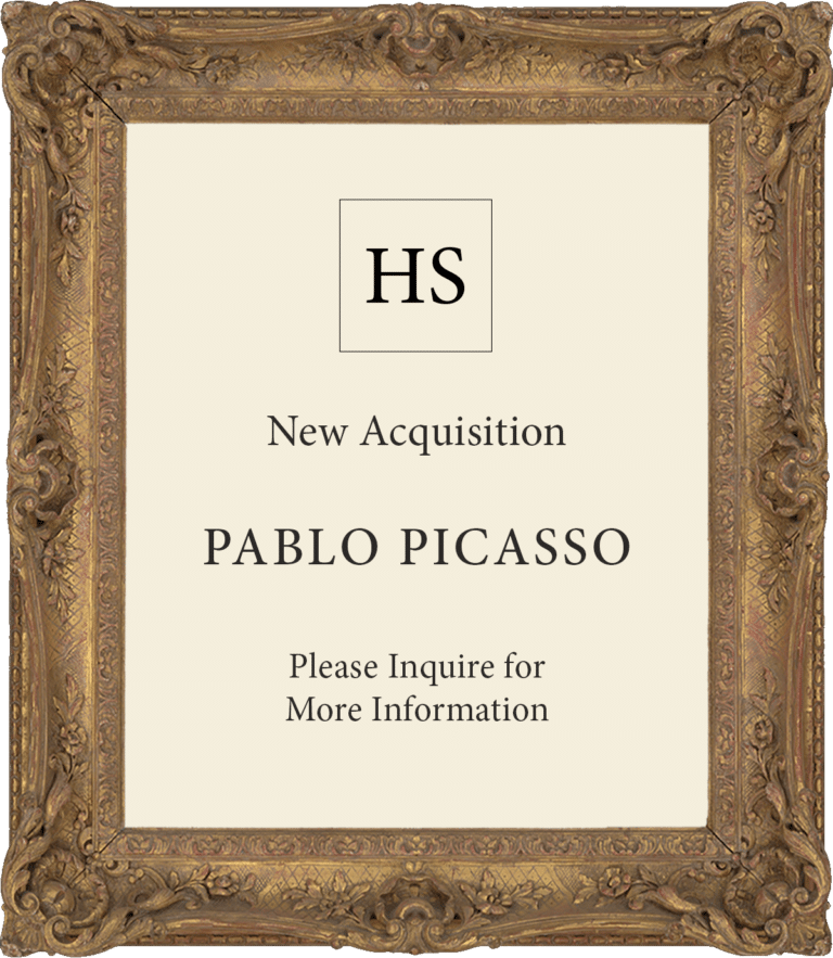 Major New Acquisition by HSFA - Pablo Picasso